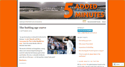 Desktop Screenshot of 5addedminutes.com